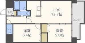 セゾン143の間取り画像