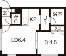 STF札幌壱番館の間取り画像