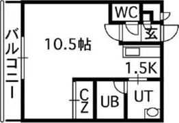 フィオーレ参番館の間取り画像
