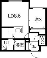 Grand One Sapporoの間取り画像