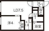 ブリランテ中島公園の間取り画像