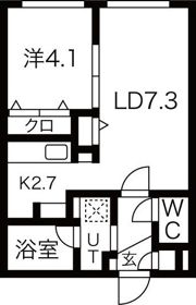 Fiore Bianca桑園の間取り画像