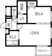 セラムビル円山の間取り画像
