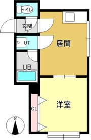 リズム424の間取り画像