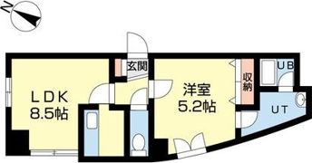 カーサオレガノの間取り画像