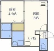 FK HILLS 南4条の間取り画像