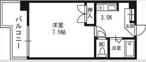 エルシー1の間取り画像