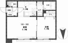 ルミエール植村の間取り画像