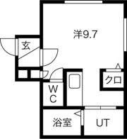 ラティール円山公園の間取り画像