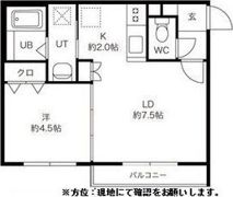 City force月寒の間取り画像