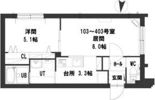 グランメール K.S元町の間取り画像