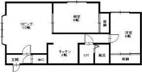 グリーンズハウスの間取り画像
