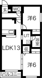稲嶺館の間取り画像