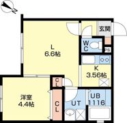 アステールN12の間取り画像
