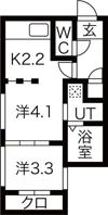 Vivace大通東（ビバーチェ）の間取り画像