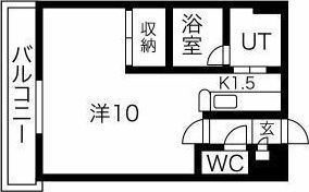 Argent菊水の間取り画像