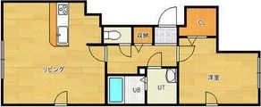 フルールメゾンの間取り画像