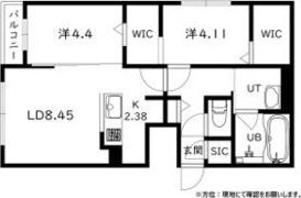 La CLESSIR（ラ クレシュール）の間取り画像