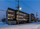 ヴォヤージュ新札幌の外観