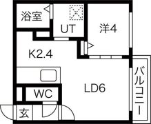 IL faito beau kotoni（イルフェボーコトニの間取り画像