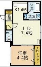 プランドール宮の沢の間取り画像