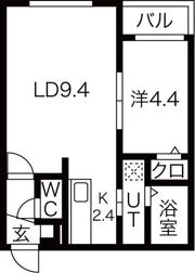 サイト発寒南の間取り画像
