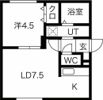 CiGAL二十四軒の間取り画像
