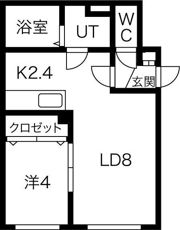 グレートヒルズ参番館の間取り画像