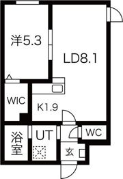 アレナ宮の沢の間取り画像