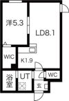 アレナ宮の沢の間取り画像