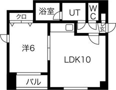 ボヌール山の手3・3の間取り画像