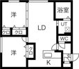 ラピスブラオN27の間取り画像