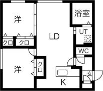 ラピスブラオN27の間取り画像