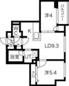 クラッセ札幌シティアクシア・サウステラスの間取り画像