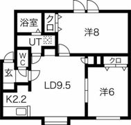 プレシャス20番館の間取り画像