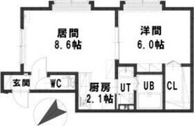 カームシティ西町の間取り画像