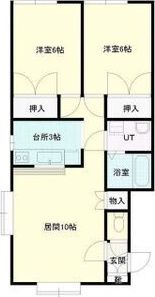 ハイツ昴の間取り画像