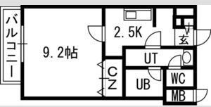 スカイヒルズN15の間取り画像
