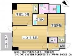 グレイスコート菊水の間取り画像