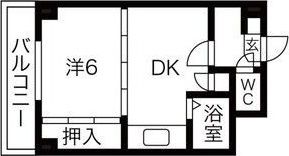 グランビュー中島公園の間取り画像