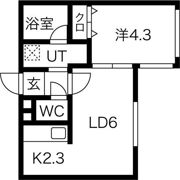 グランヴェール北円山の間取り画像