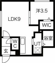 ASTAGE麻生（アステージアサブ）の間取り画像