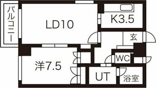 さんぱちBLDIの間取り画像