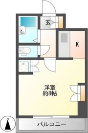 ライオンズマンション第8大通 702号室の間取り画像
