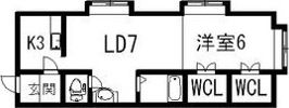プラザN12の間取り画像