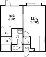 エルミタージュの間取り画像