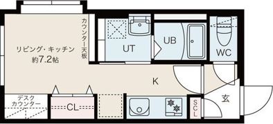 Sheraton札幌元町の間取り画像