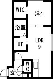NORTH WINGの間取り画像