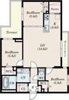 S-RESIDENCE豊平公園aloriaの間取り画像