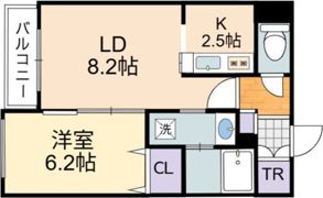 ラピス山の手の間取り画像